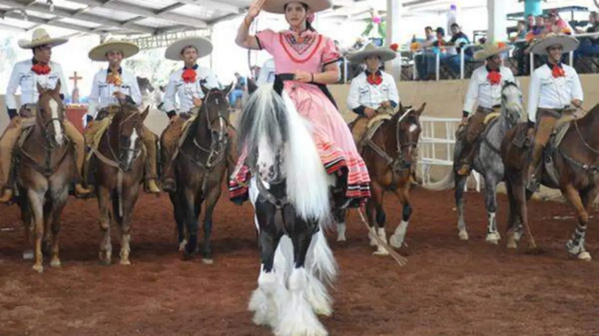 Una fiesta de charros se vivió el fin de semana en el Club Dorados Oaxtepec Roger Mixcoac